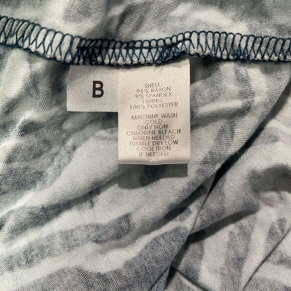 LOFT Blue Zebra Print Sleeveless Dress Sz S - Picture 11 of 12